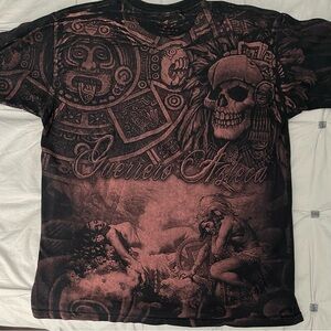 Guerrero Azteca Graphic Men's Shirt